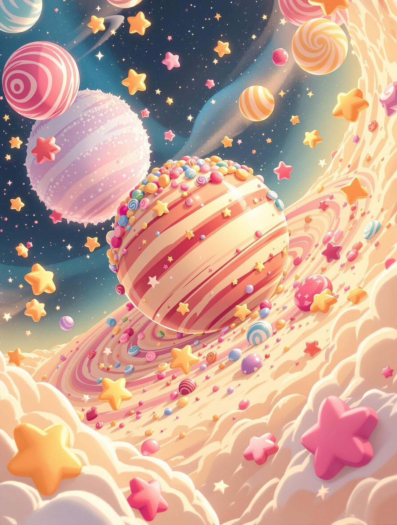 糖果星辰 - 电锯人漫画连载作品封面