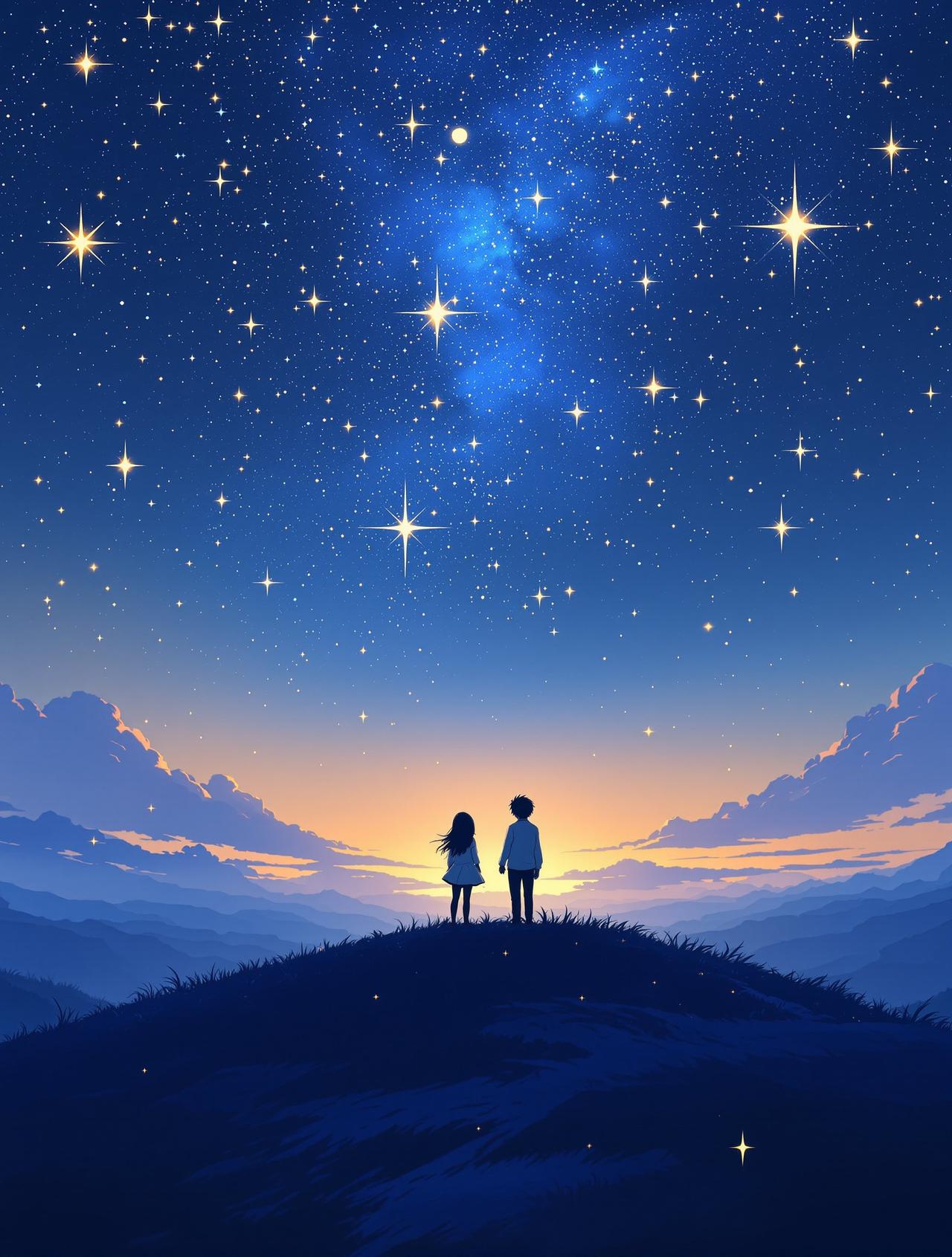 星辰密语 - 电锯人漫画连载作品封面